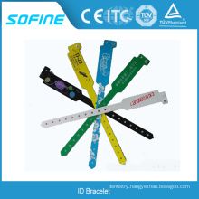 High Quality Soft PVC Wristband Promotional ID Bracelet